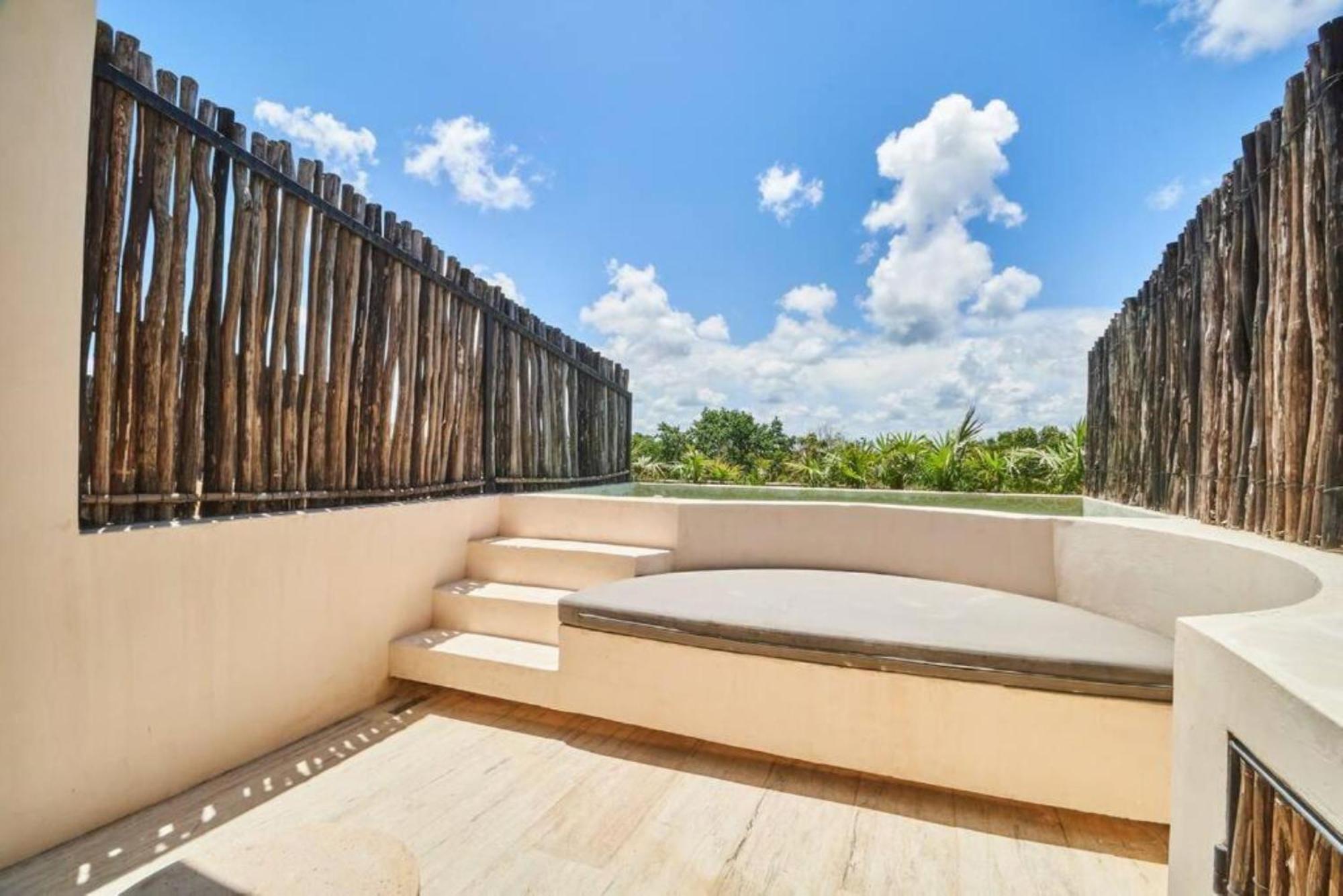 Disfruta De Tulum En Aldea Zama Apartamento Con Piscina Privada Y Seguridad 24 7 Exterior photo