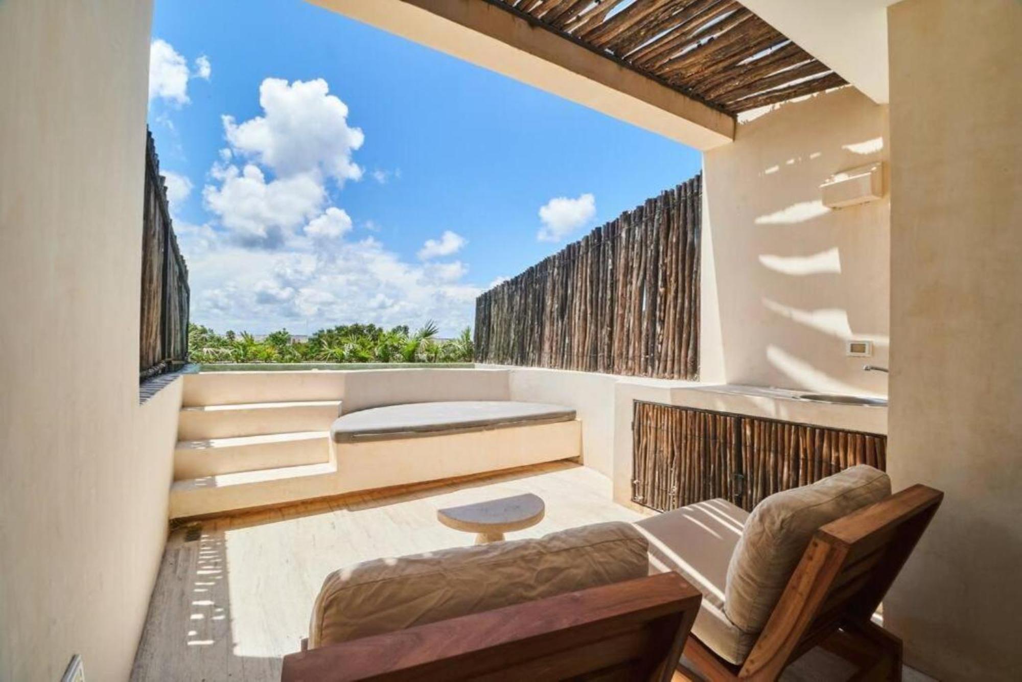 Disfruta De Tulum En Aldea Zama Apartamento Con Piscina Privada Y Seguridad 24 7 Exterior photo