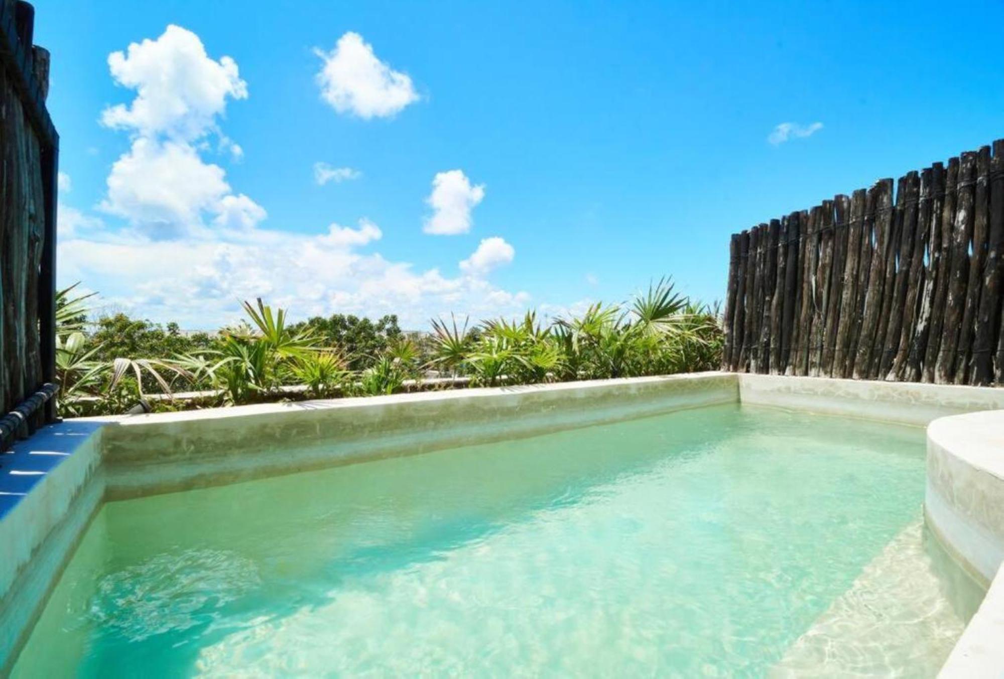Disfruta De Tulum En Aldea Zama Apartamento Con Piscina Privada Y Seguridad 24 7 Exterior photo